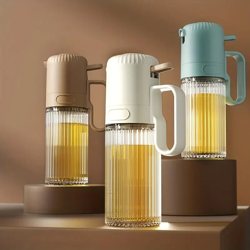 250ml Glass Spray Oil Bottle, Kitchen Oil Misting Spray Bottle, Pressure Thickened Leak-Proof Oil Spray Bottle, Oil Dispenser Bottle 250ml Glass Spray Oil Bottle, Kitchen Oil Misting Spray Bottle, Pressure Thickened Leak-Proof Oil Spray Bottle, Oil Dispenser Bottle